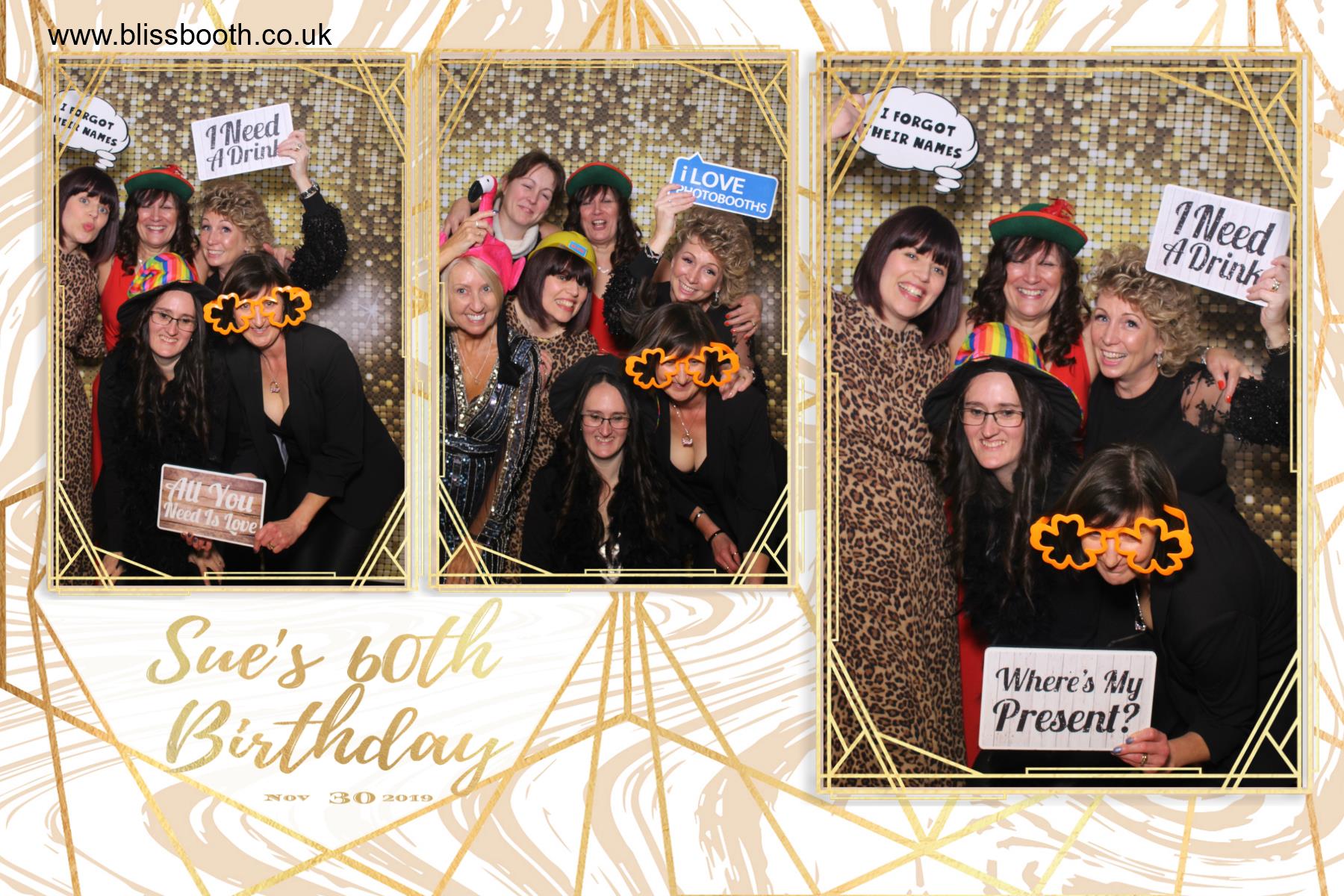 Sue's 60th Birthday  | View more photos from the event at gallery.blissbooth.co.uk/u/BlissBooth/Sues-60th-Birthday